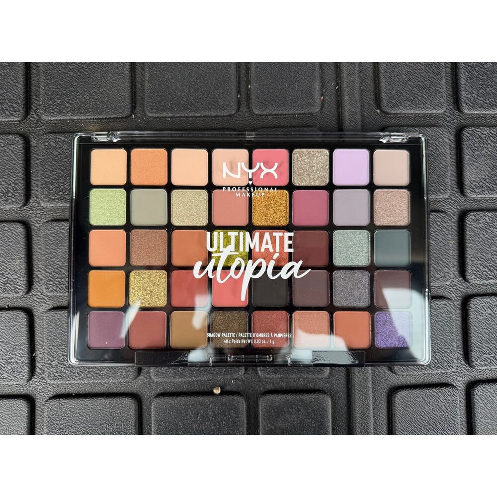 NYX Professional Ultimate Utopia Eyeshadow Palette New 40 Plus